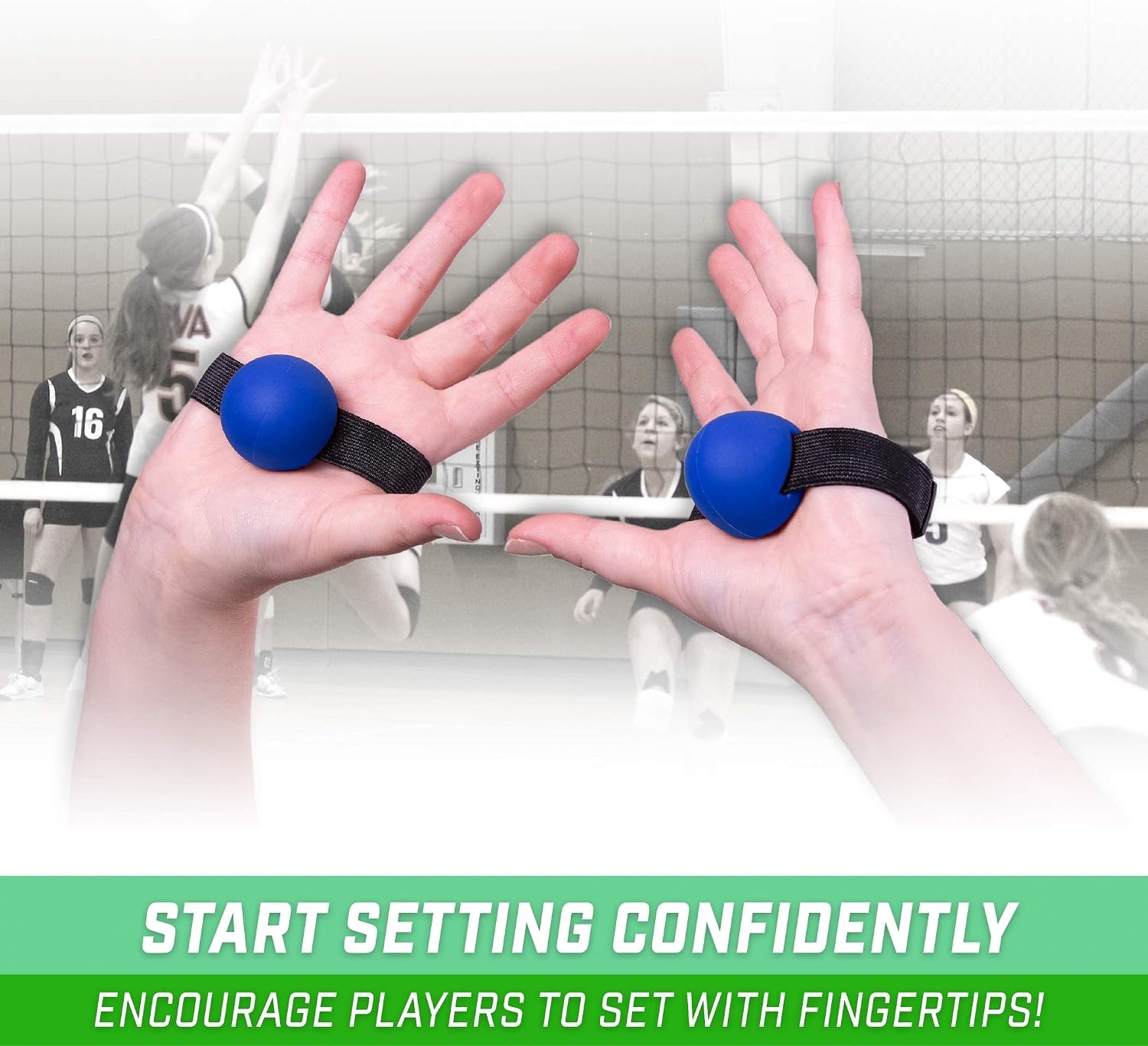 GoSports Perfect Set Volleyball Set Trainers – Teach Fundamentals and Proper Setting Form